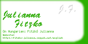 julianna fitzko business card